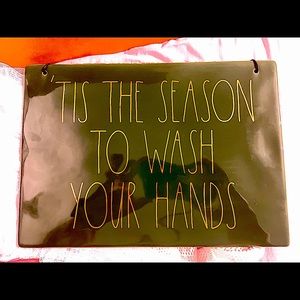 COPY - Tis the season to wash your hands sign